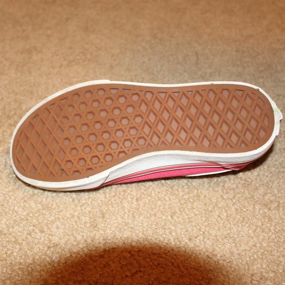 Vans Butterfly Sneakers - Pink Sz Girls 2.0 - Picture 6 of 9
